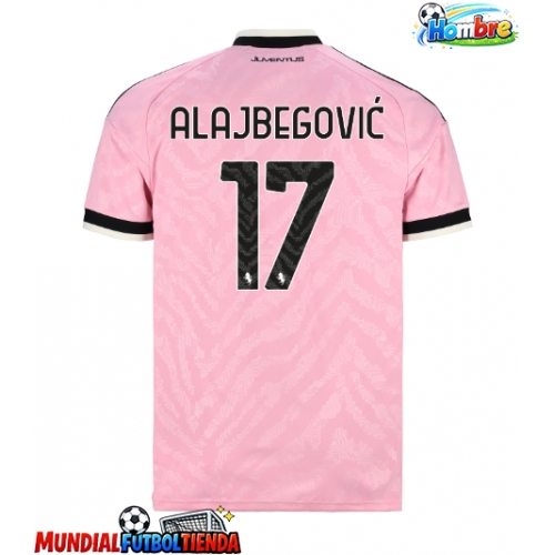 Camiseta Juventus Kerim Alajbegovic #17 Segunda Equipación Replica 2026-27 mangas cortas